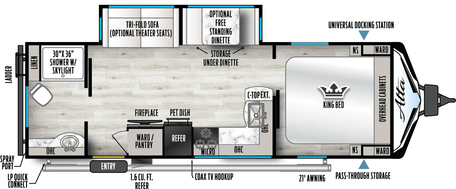 Alta 2600KRB East to West